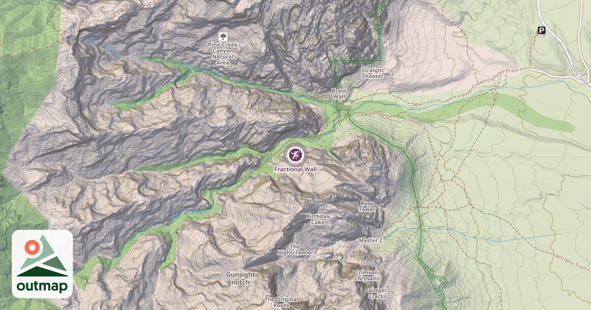 Map of Fractional Wall