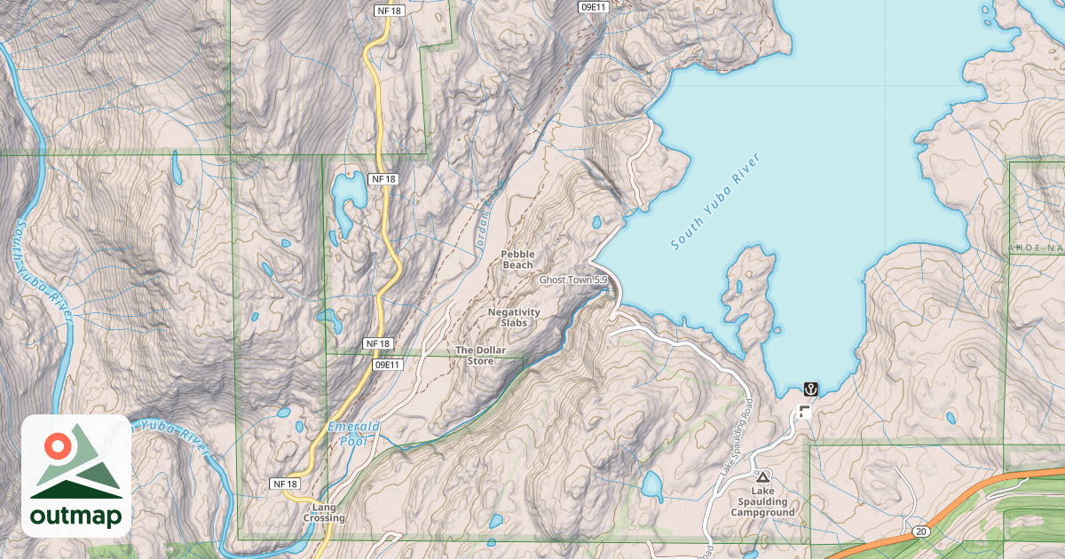 Map of Ghost Town