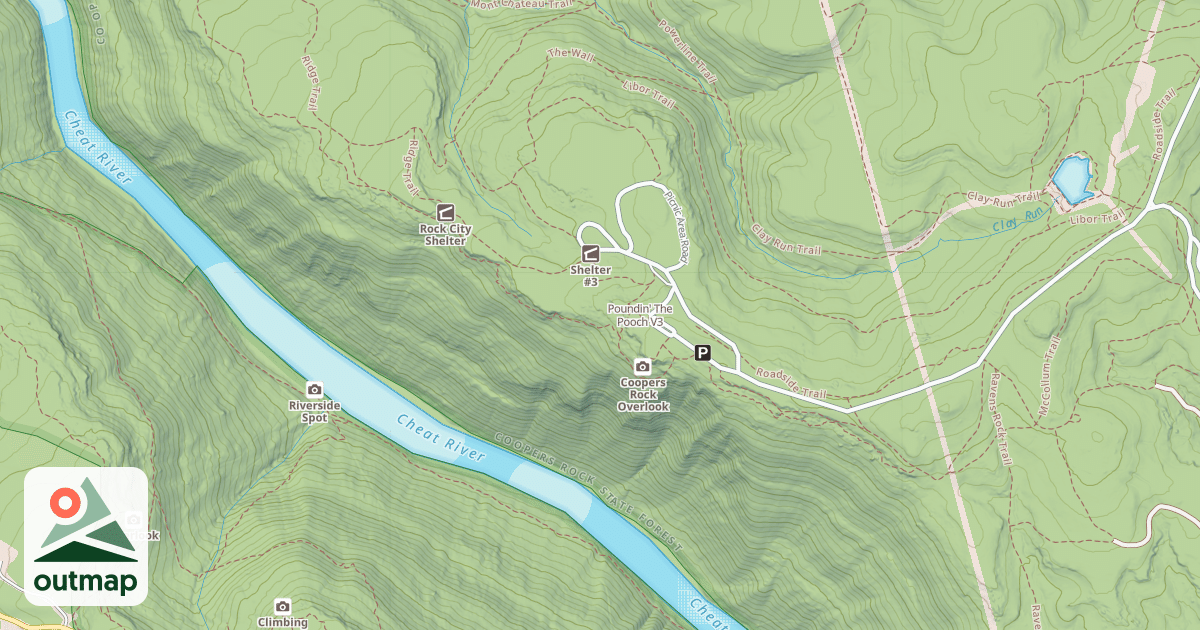 Map of Poundin' The Pooch