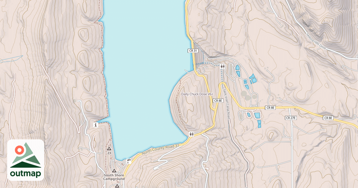 Map of Daily Chuck Dose