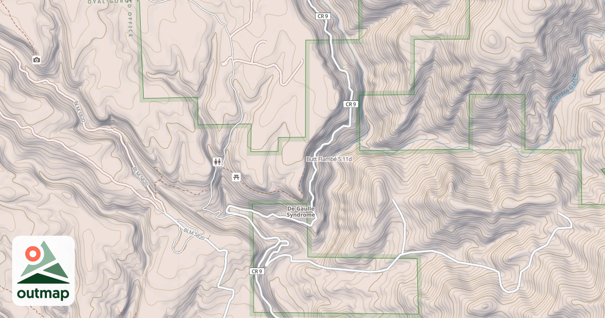 Map of Butt Flambé