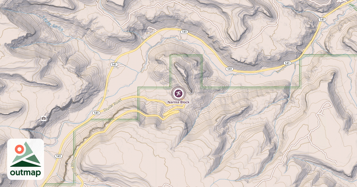 Map of Narnia Block
