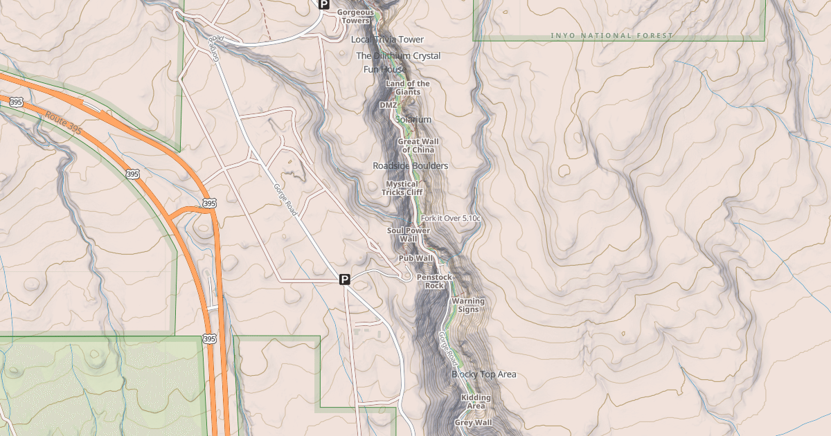 Map preview of Fork it Over