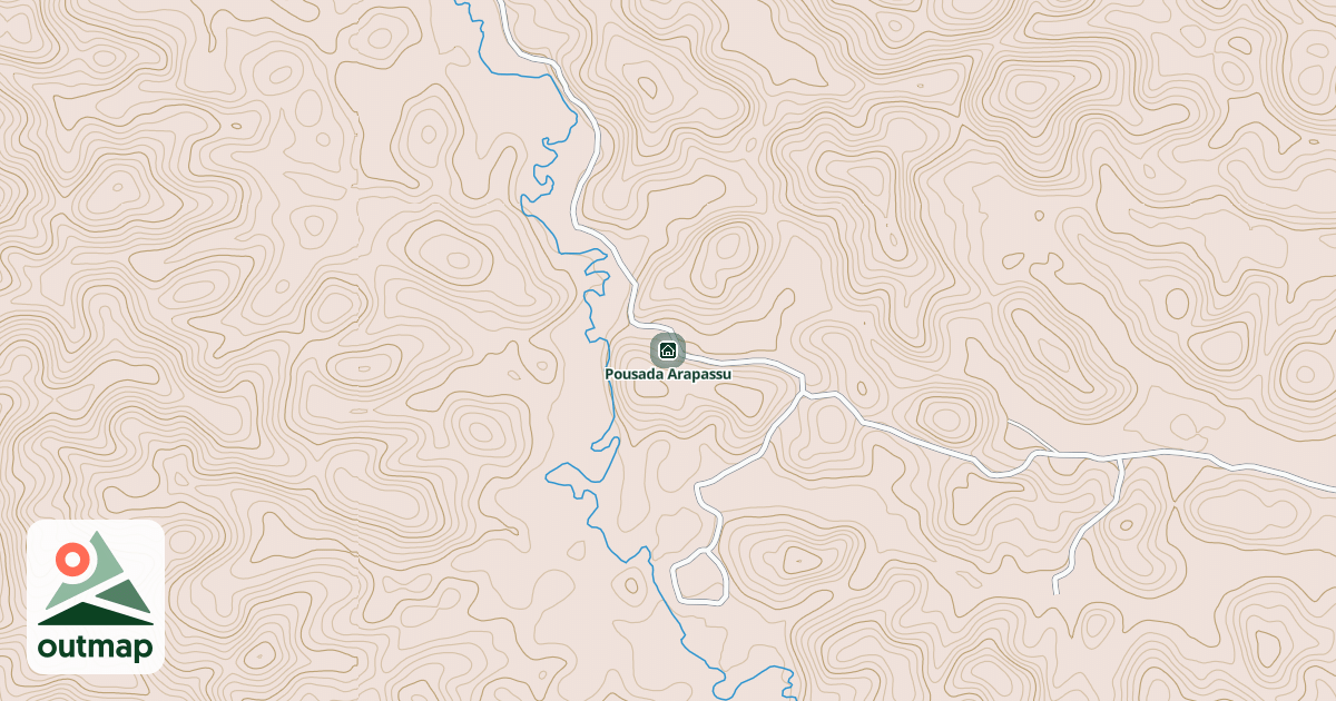 Map of Pousada Arapassu