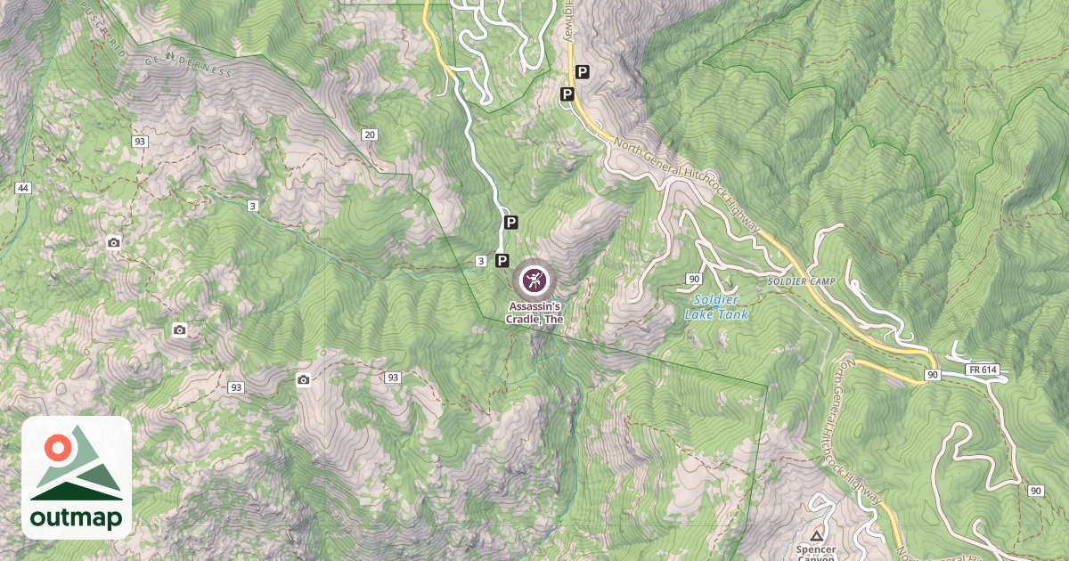Map of Assassin's Cradle, The
