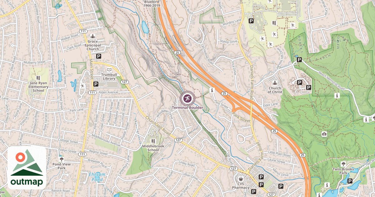 Map of Terminal Boulder