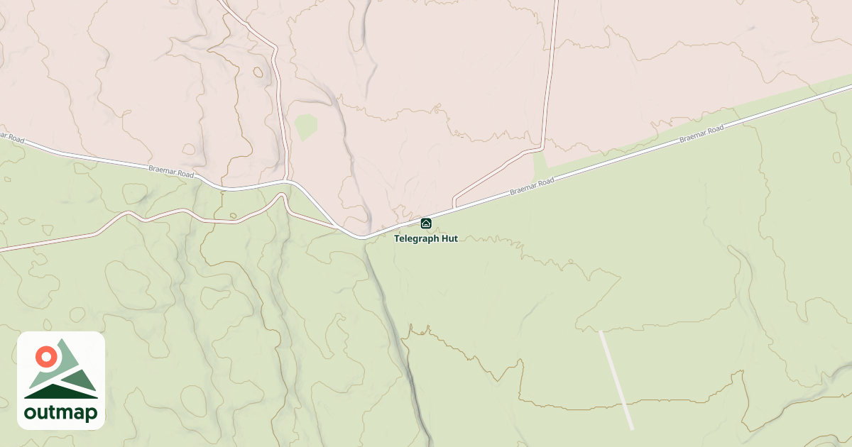 Map of Telegraph Hut