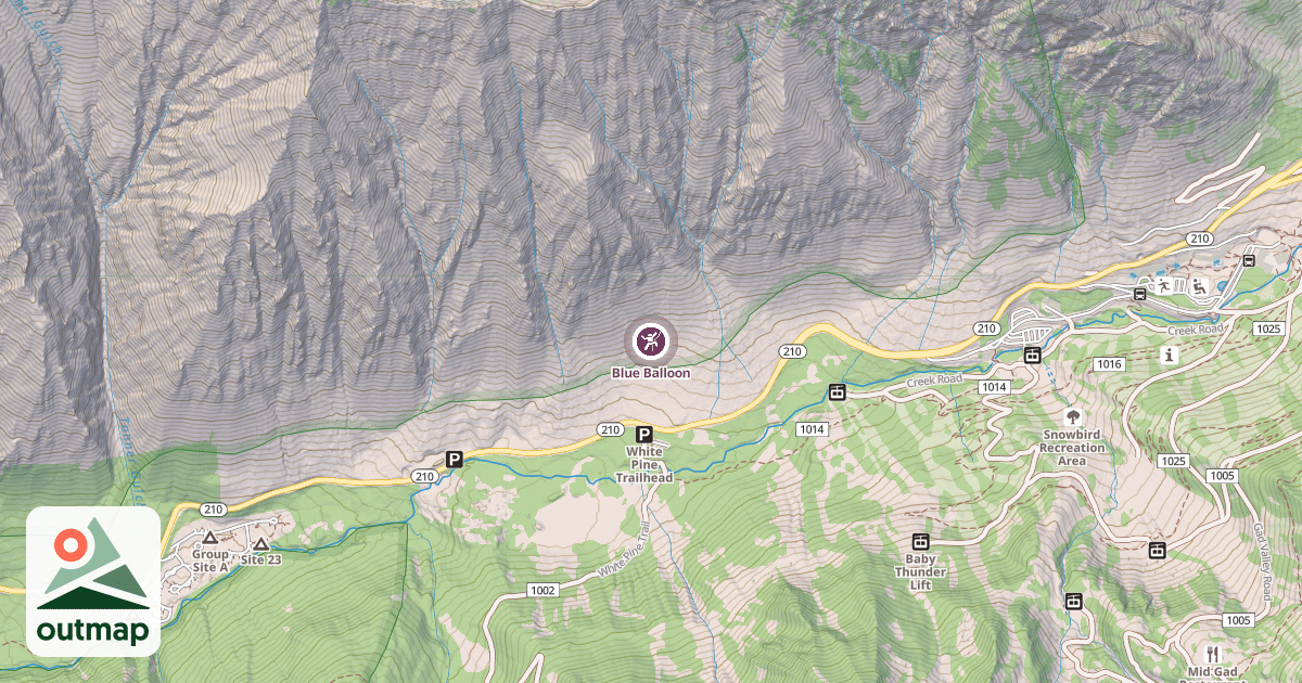Map of Blue Balloon