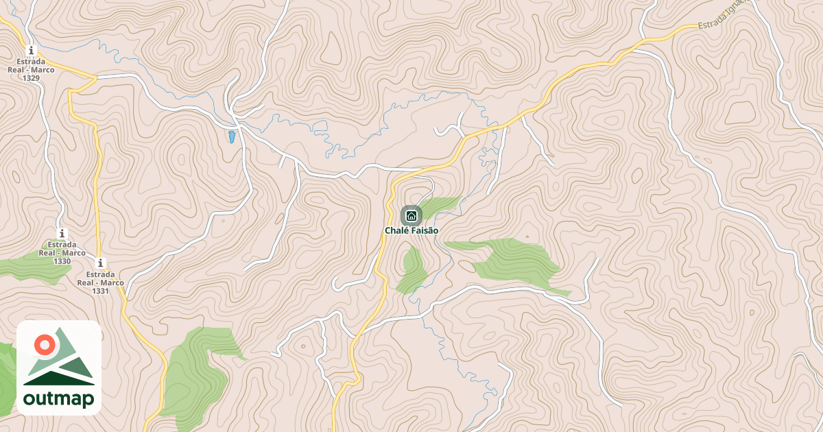 Map of Chalé Faisão