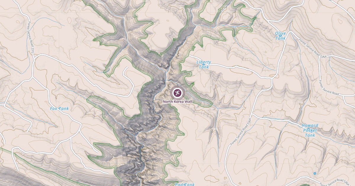 Map preview of North Korea Wall