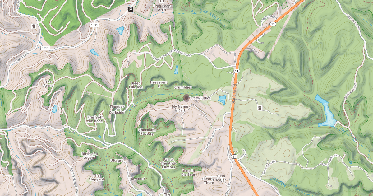 Map preview of Outlaw Justice