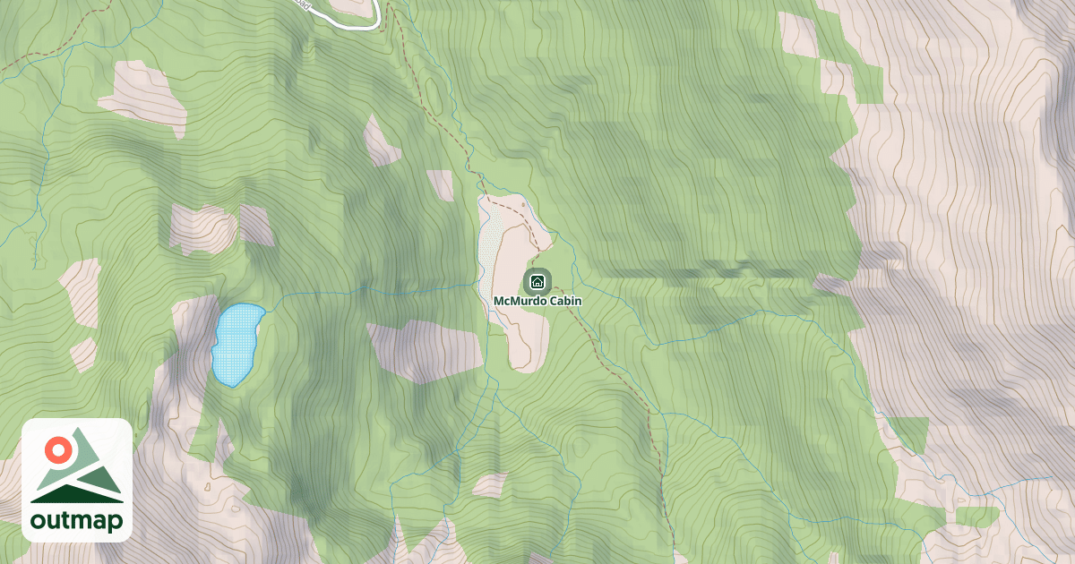 Map of McMurdo Cabin
