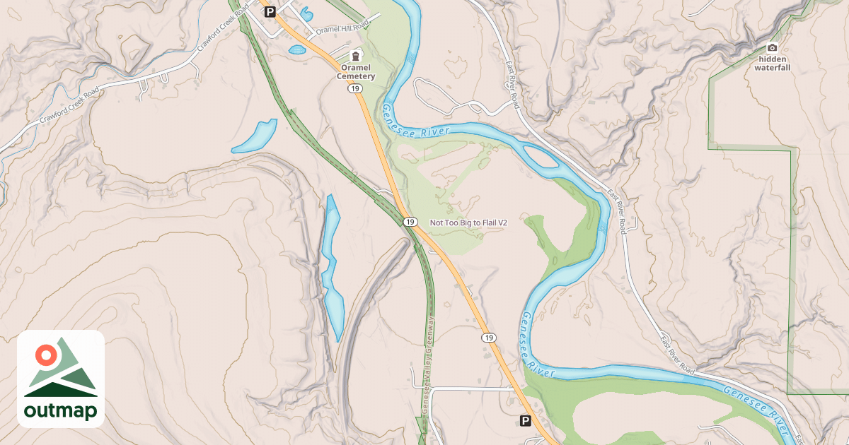 Map of Not Too Big to Flail