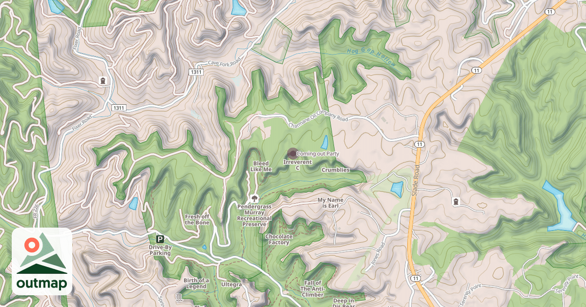 Map of Coming out Party