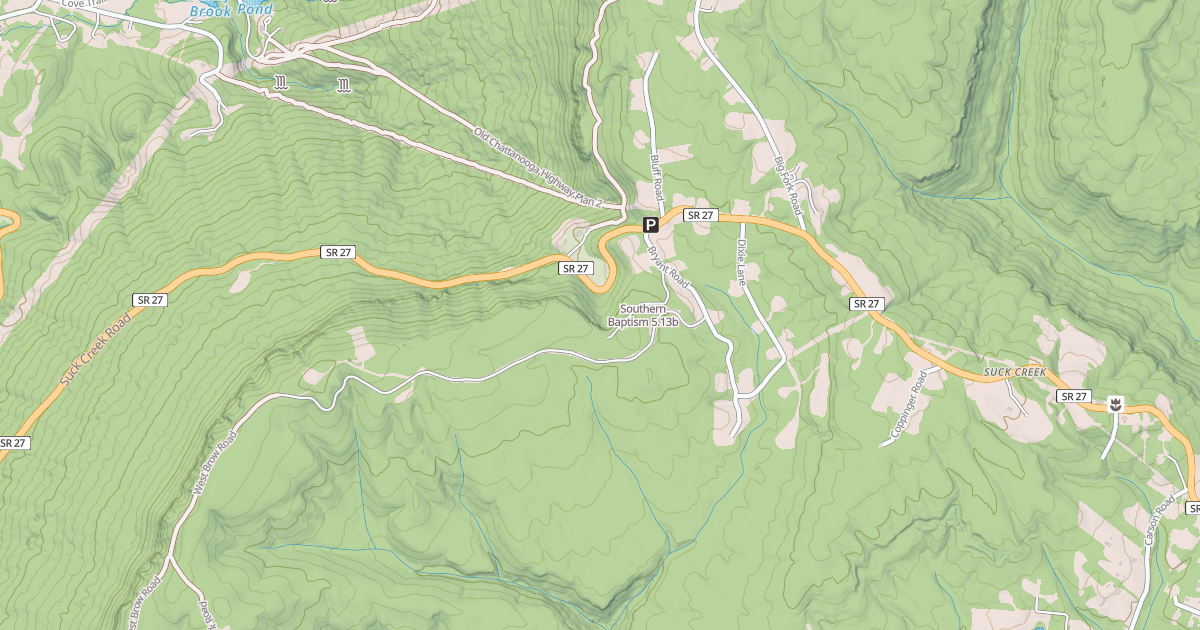 Map preview of Southern Baptism