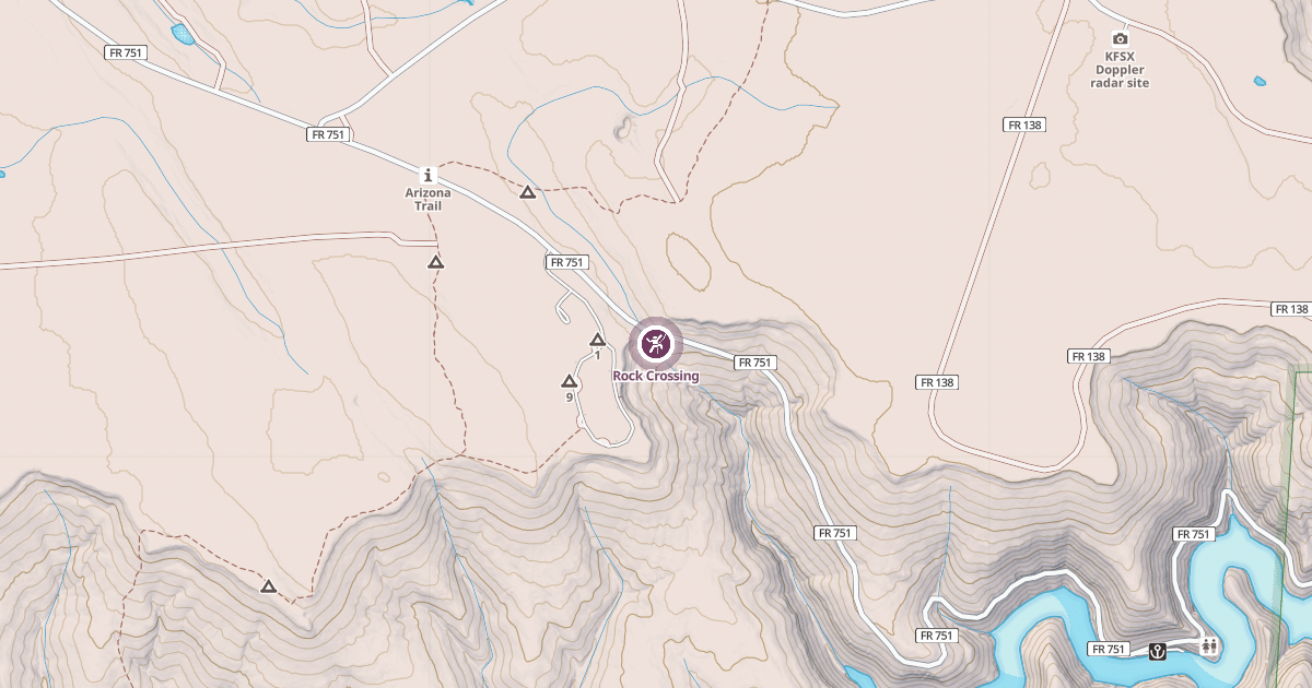 Map preview of Rock Crossing