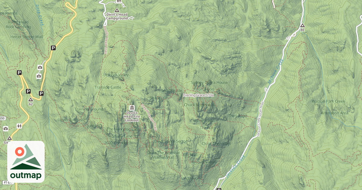 Map of Evening Grace