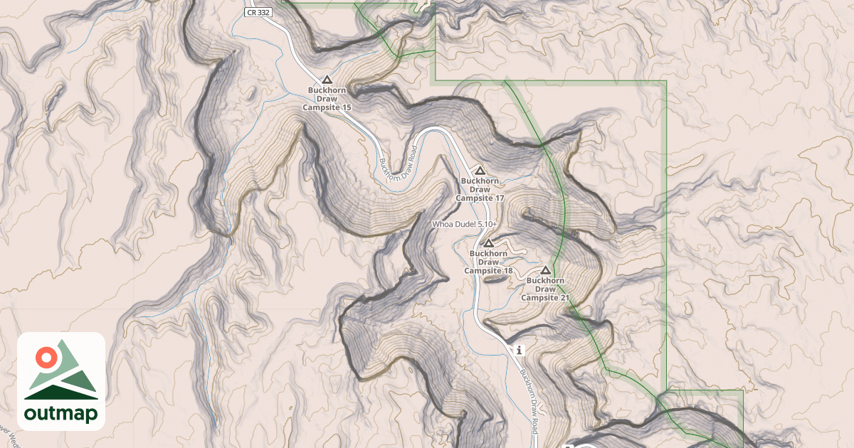 Map of Whoa Dude!