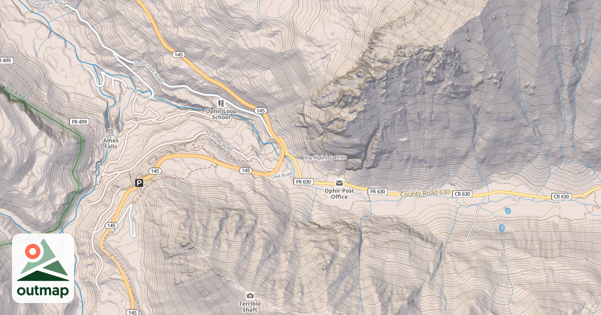 Map of Via Alpinista