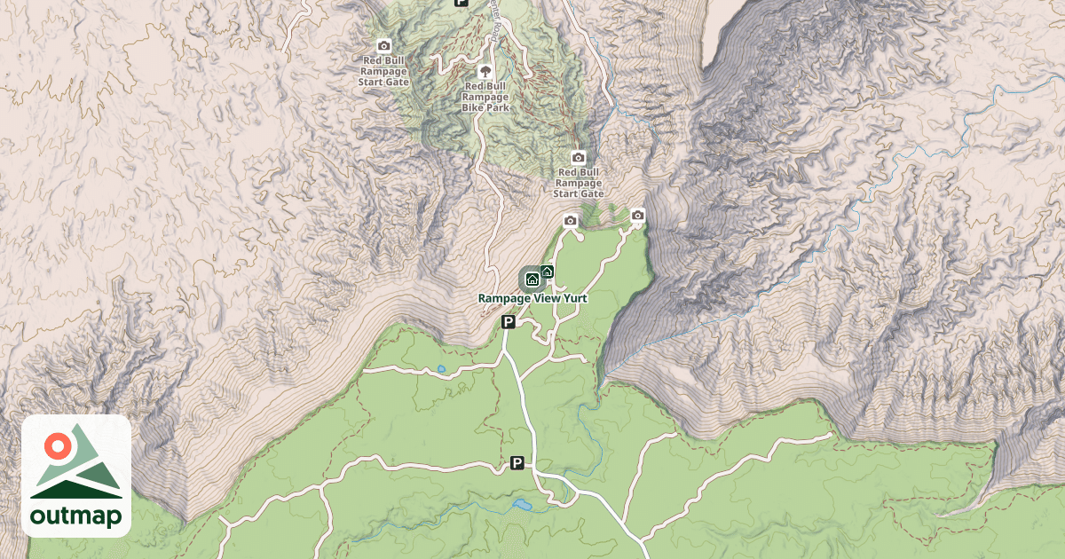 Map of Rampage View Yurt