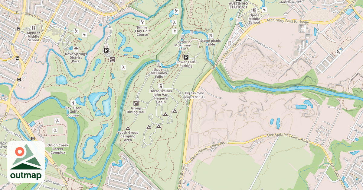 Map of Big fun dyno project