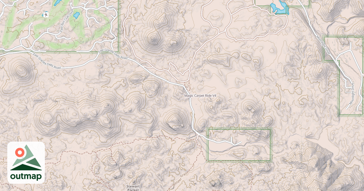 Map of Magic Carpet Ride