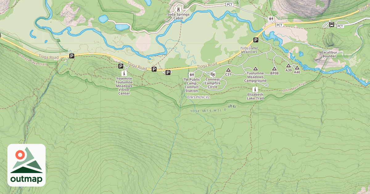 Map of Erik's Picnic