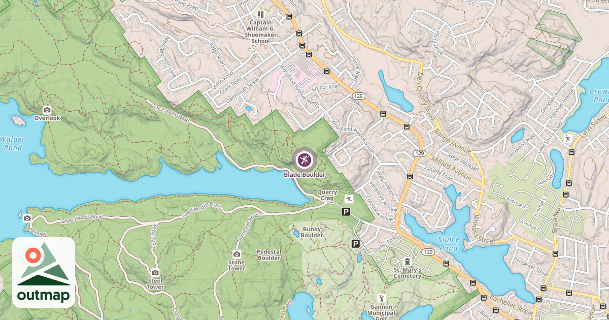 Map of Blade Boulder