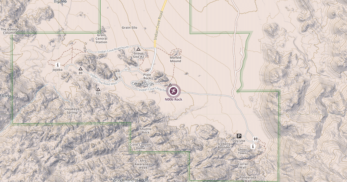 Map preview of N00b Rock