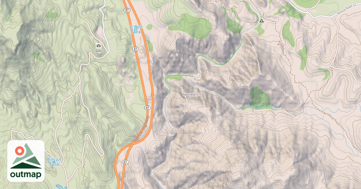 Map of Machete
