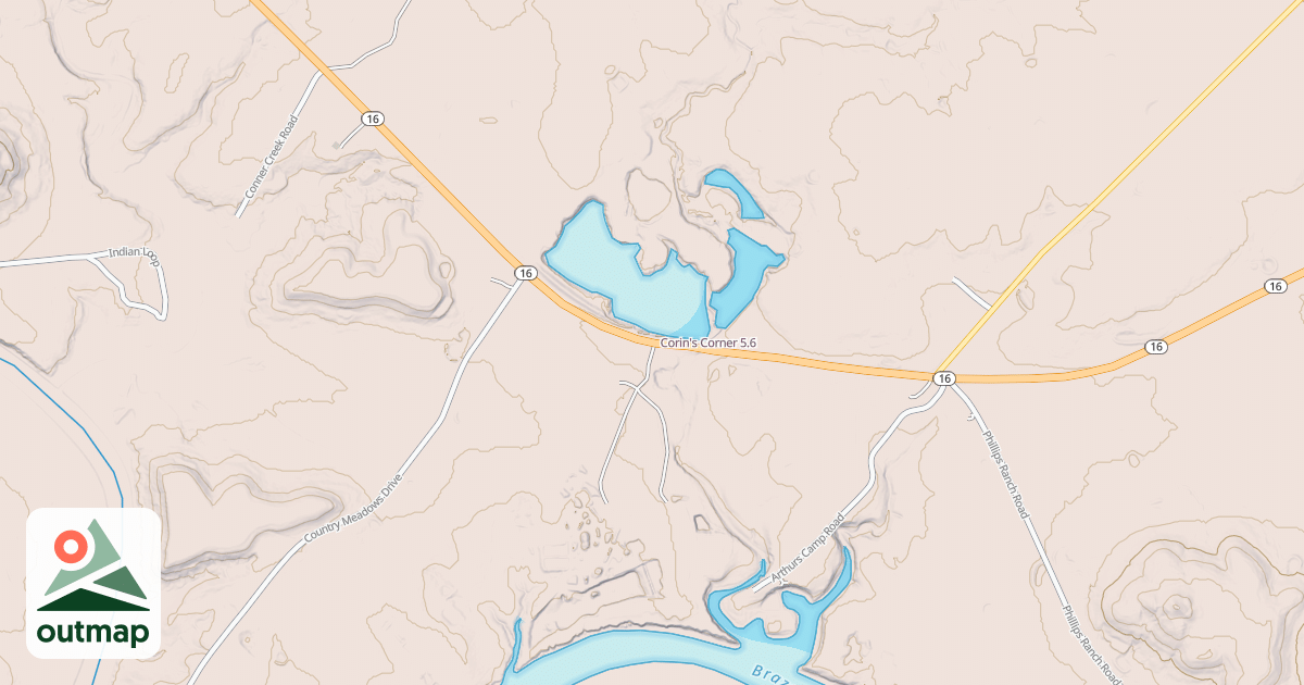 Map of Corin's Corner