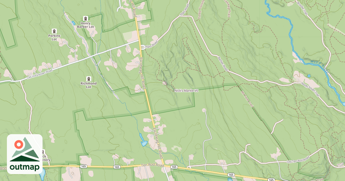 Map of Nick's Mantle