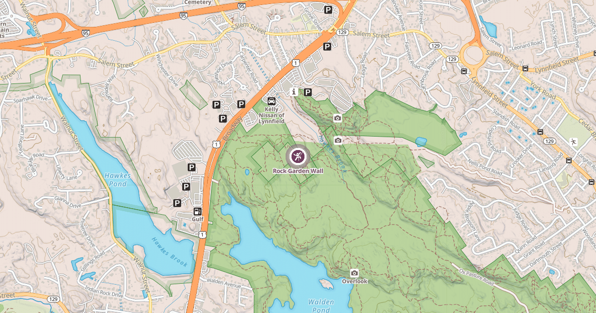Map preview of Rock Garden Wall