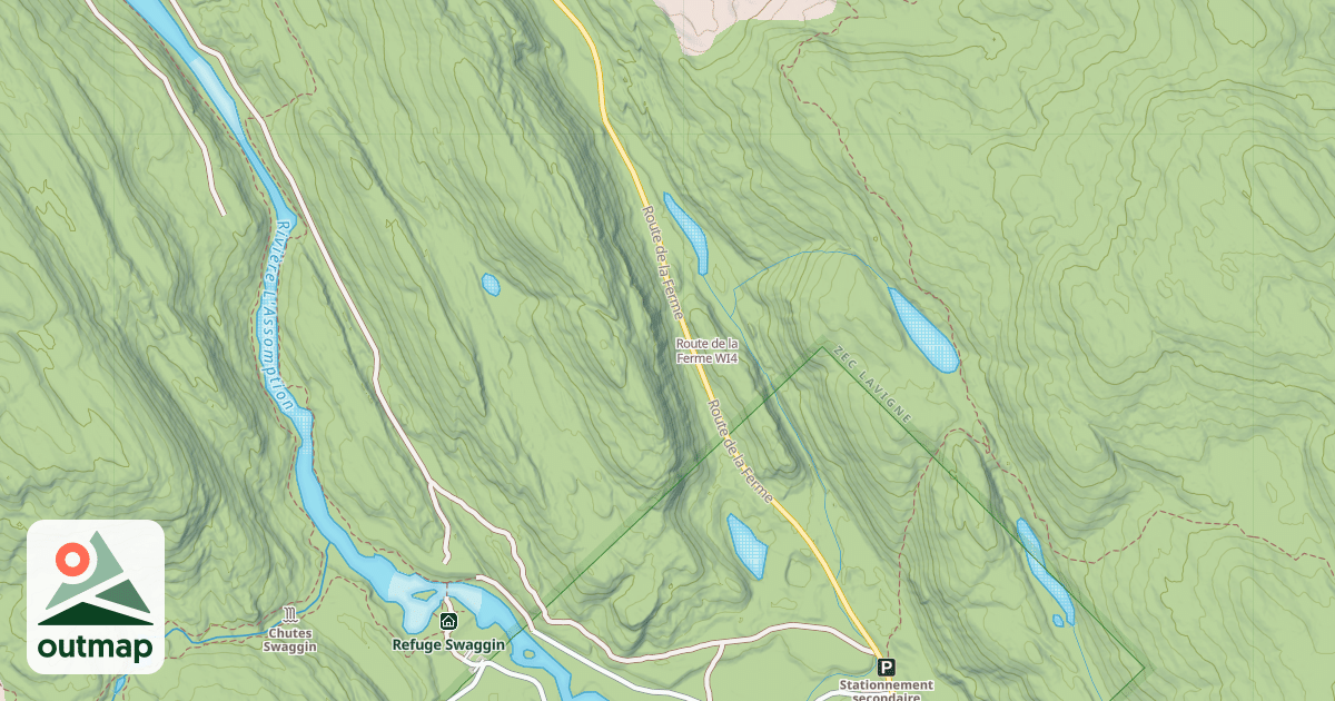 Map of Route de la Ferme