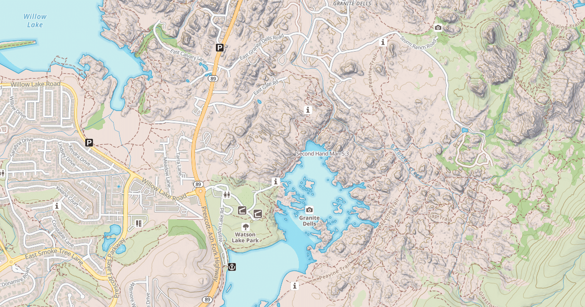 Map preview of Second Hand Man