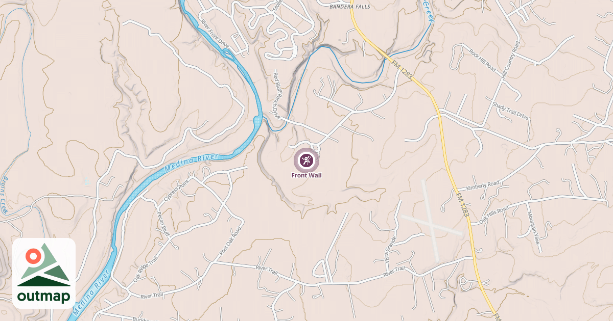 Map of Front Wall