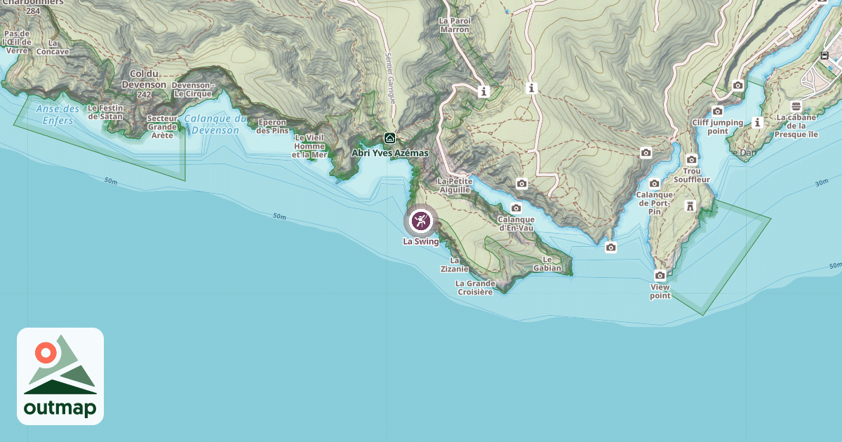 Map of La Swing