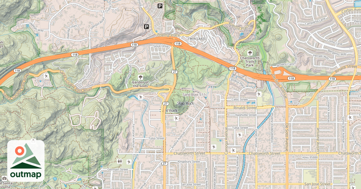 Map of Sand Blast