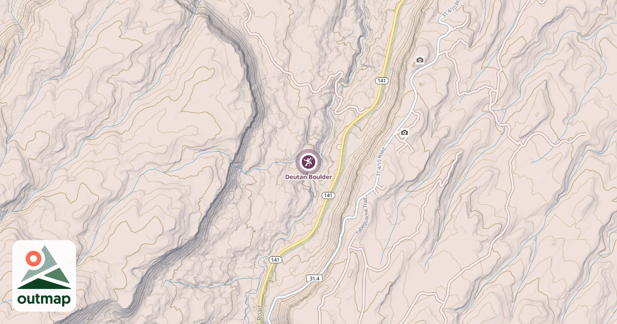 Map of Deutan Boulder