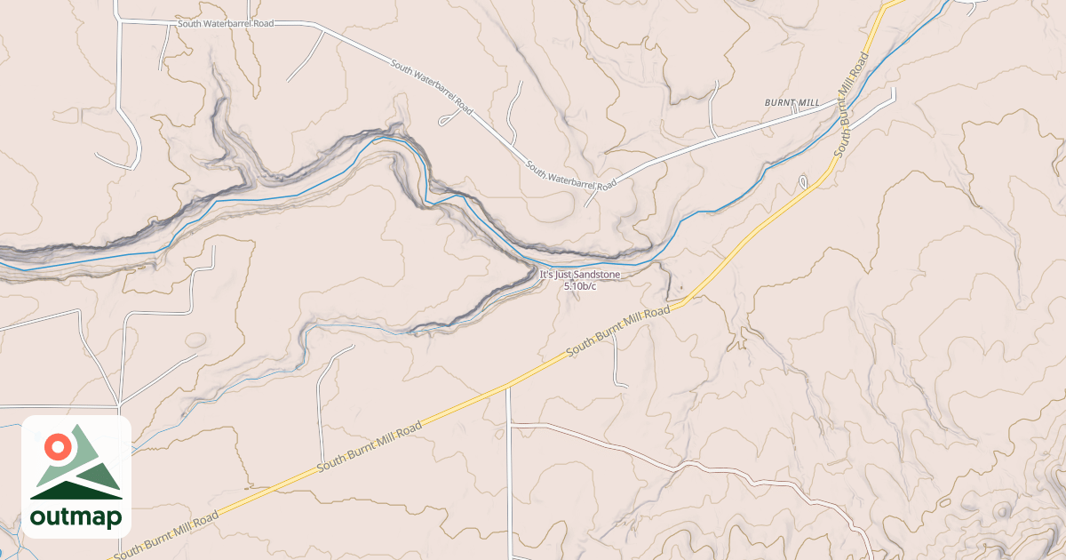 Map of It's Just Sandstone