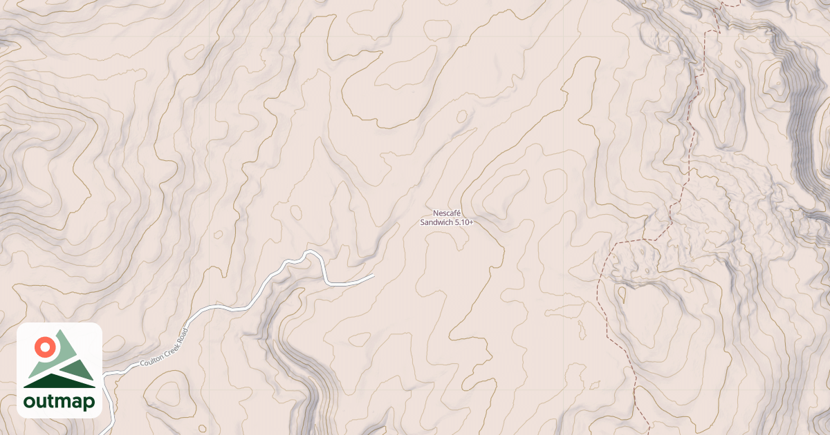 Map of Nescafé Sandwich