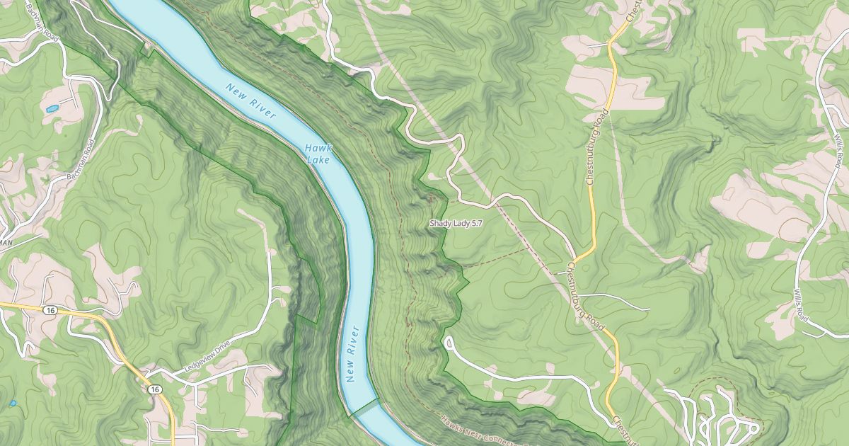 Map preview of Shady Lady