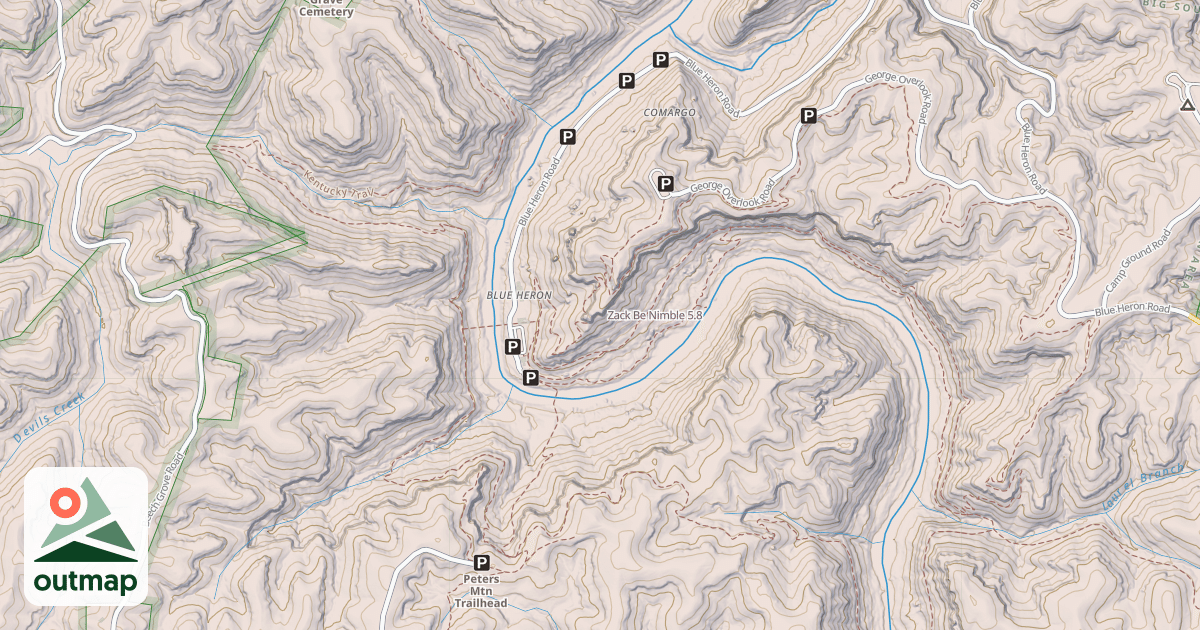Map of Zack Be Nimble