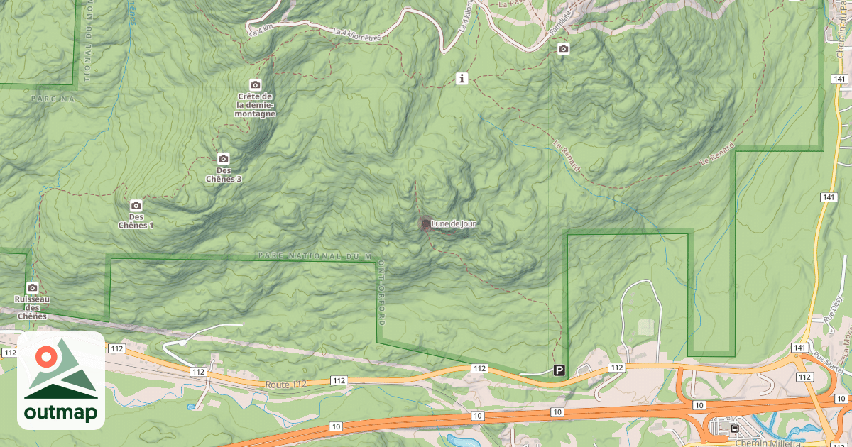 Map of Lune de Jour
