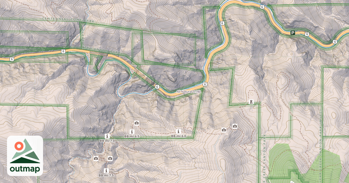 Map of Ali Natural
