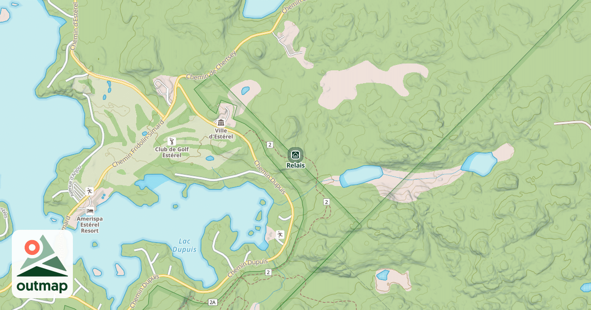 Map of Relais