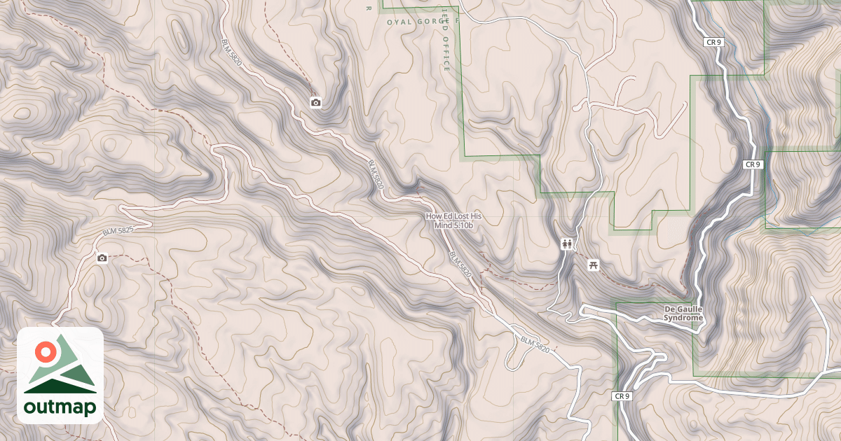 Map of How Ed Lost His Mind