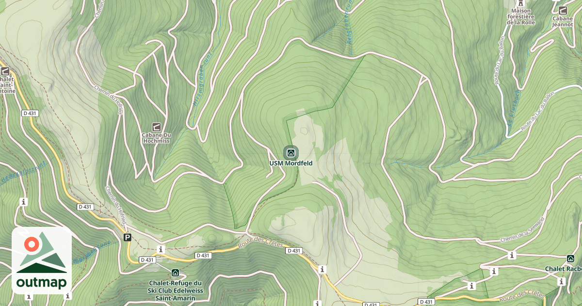 Map of USM Mordfeld