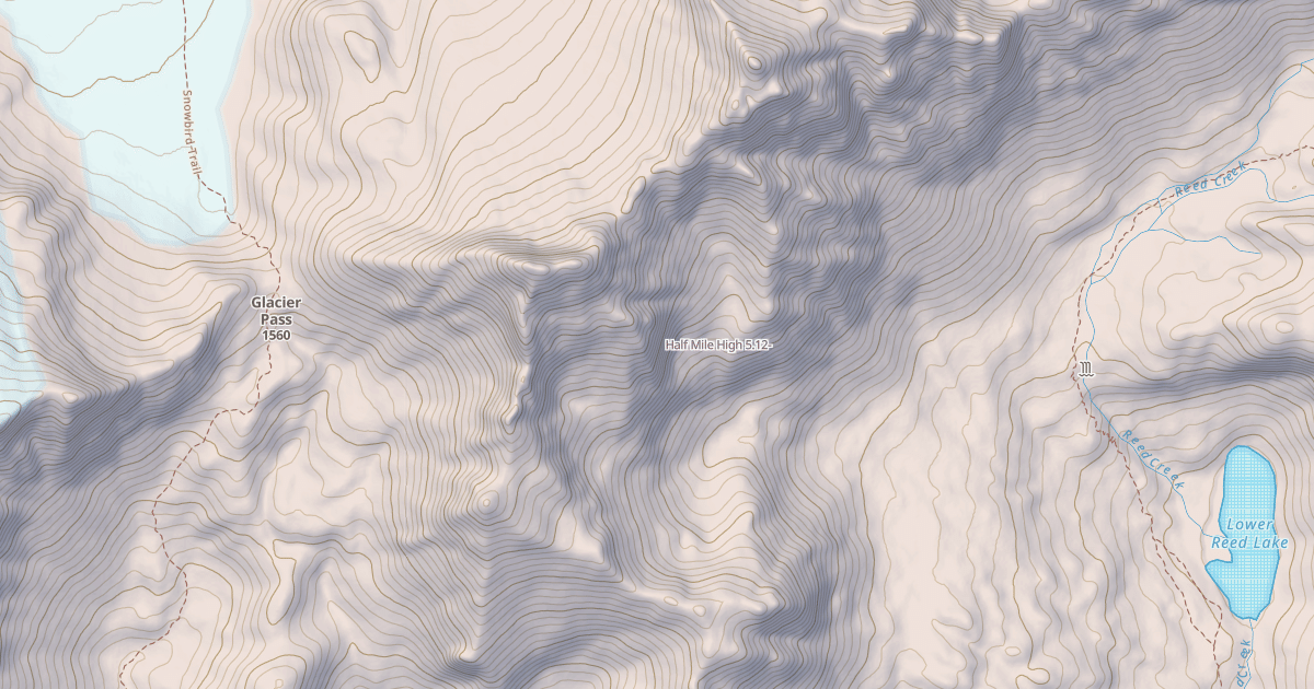 Map preview of Half Mile High