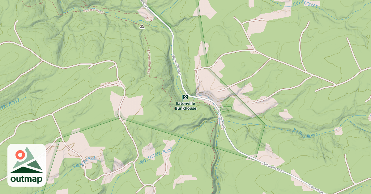 Map of Eatonville Bunkhouse
